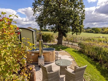Views across the farm from the roost
