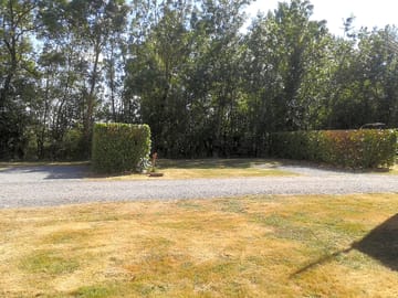 Well-marked pitches