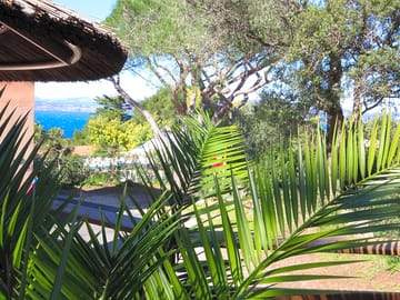 Terrace with sea view