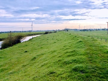 River bank walk
