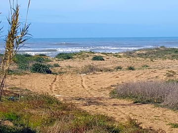 A short walk to the beach