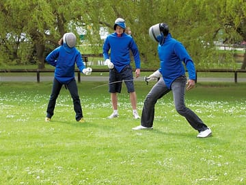 Fencing coaching