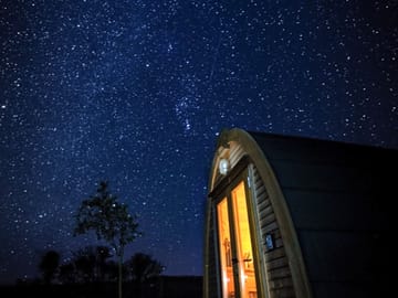 Pods at night