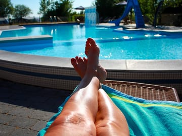 Swimming pool area