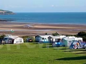 Dafarn rhos caravan and camping site main field