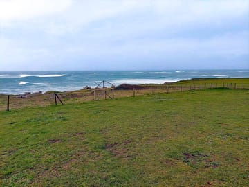 Pitches with sea views