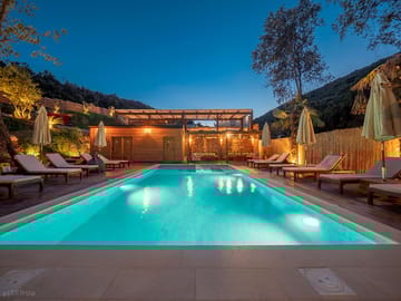 The swimming pool