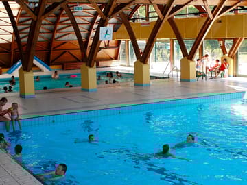 Enjoy the heated swimming pool if the weather is not good