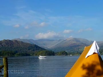 Great views of the fairfield horseshoe from the site