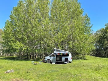 Campervan pitch