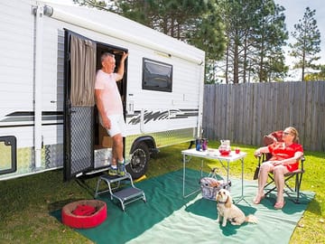 Pet friendly sites available