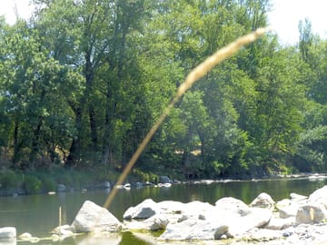 On the banks of the ardèche
