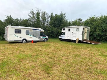 Pitches sheltered by trees