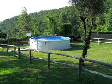 Small outdoor pool