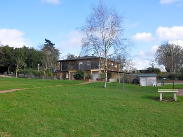 Reception building, restaurant and bar