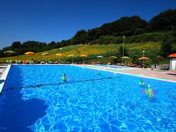 Swimming pool and paddling pool