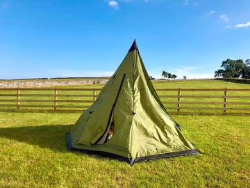 Camping at Hayfield