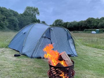 Firepit on site