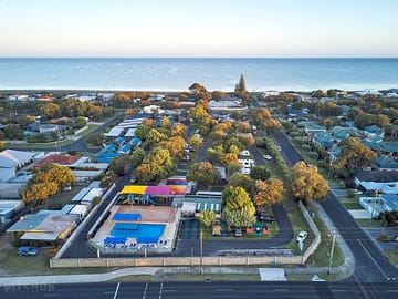 Aerial view of the site