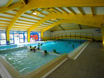 The indoor swimming pool, perfect for the low season