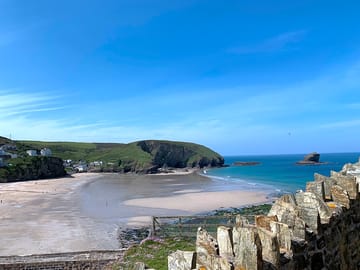 Portreath at low tide