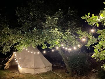 Tent outside