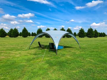 Visitor image of the view from their caravan