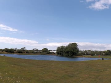 Space to relax by the lake