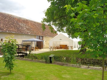 Barn and marquee