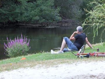 Relaxing at the river