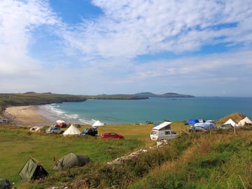 Whitesands beach camp site