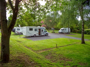 Space around the pitches