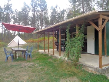 The cabin