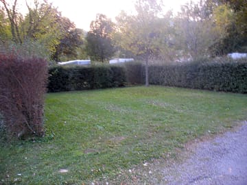 Spacious grass pitches
