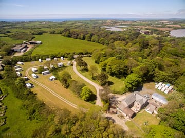 Franchis campsite from above