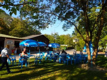 Snack bar and terrace