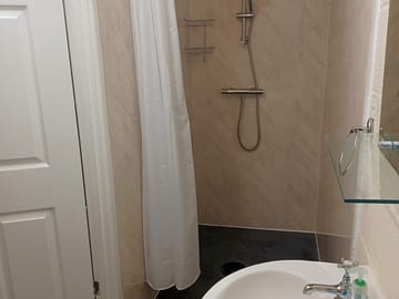 Private shower facilities