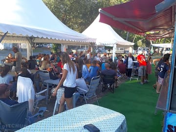 Snack bar terrace