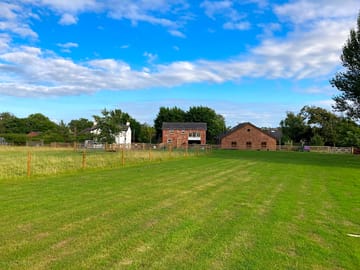 View from the pitches
