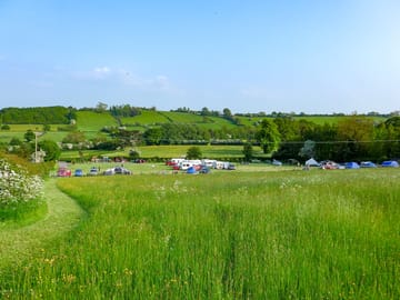 View of the campsite