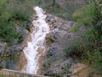 Course of segura river