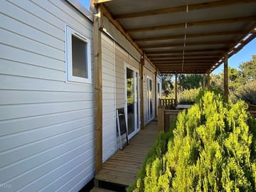 Semi-sheltered balcony