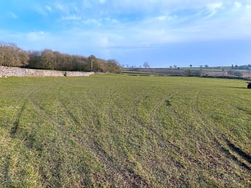 View from the entrance to the site