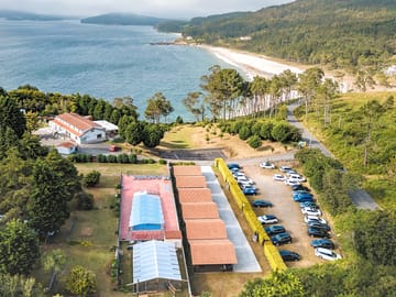 Aerial view of the site