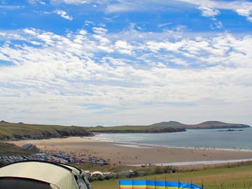 Whitesands beach camp site