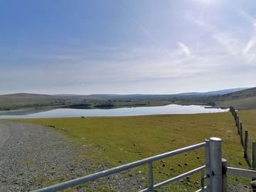 The new beautiful lake just 15 minutes from our site gates!! this was the old local open cast mine!