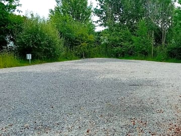 All-weather electric hardstanding touring pitch