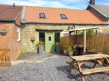 Front of cottage