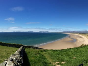 Harlech beach
