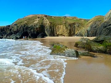 One of 24 beaches within a one to 8 mile radius